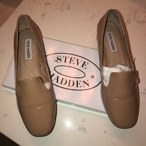 Steve Madden Nude Loafer Flats